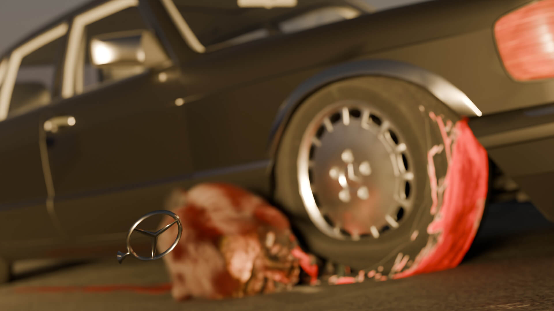 That Was a Zombie 3D Render, Digital Artwork by MasterMast