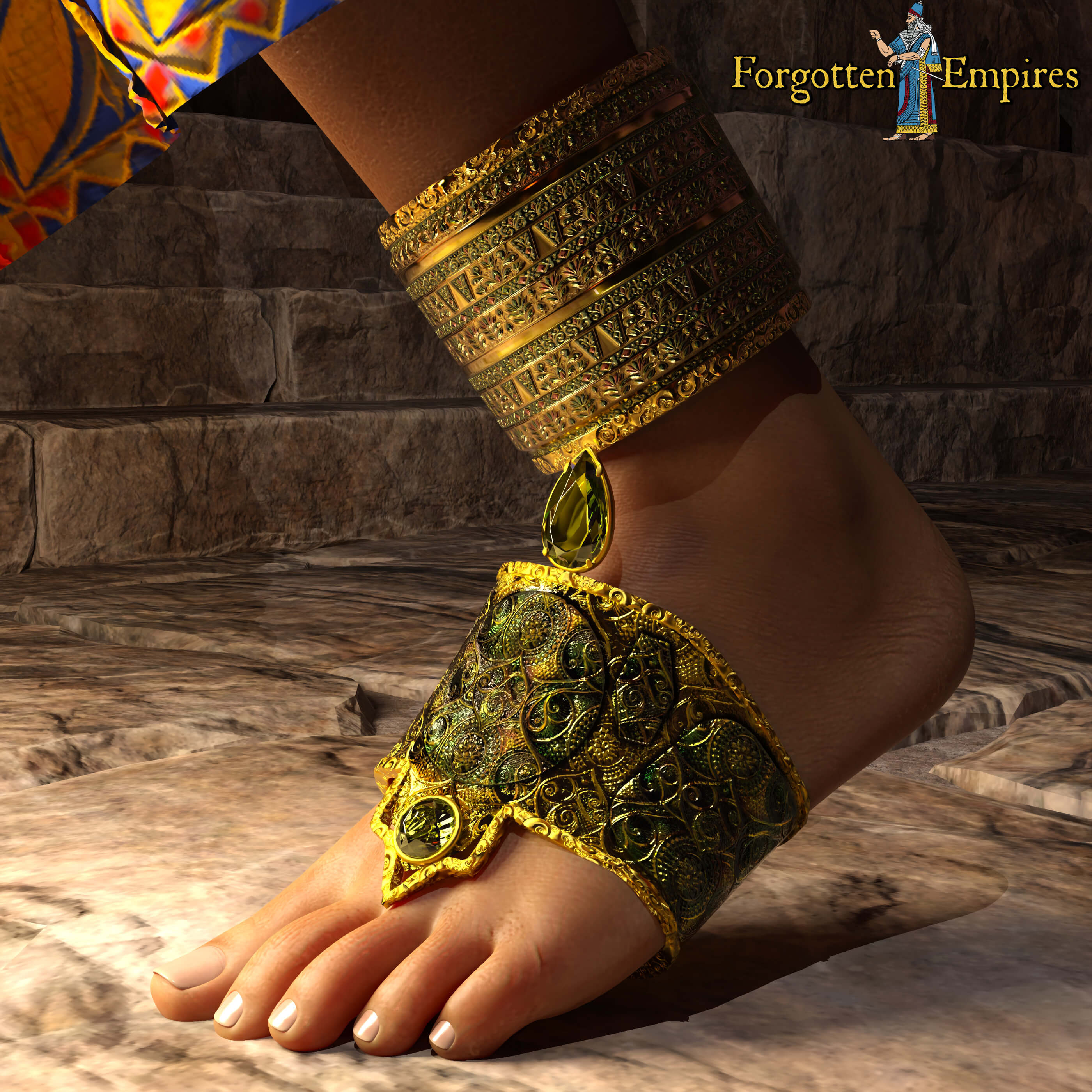 Babylonian Priestess for Genesis 8 Female Daz Content