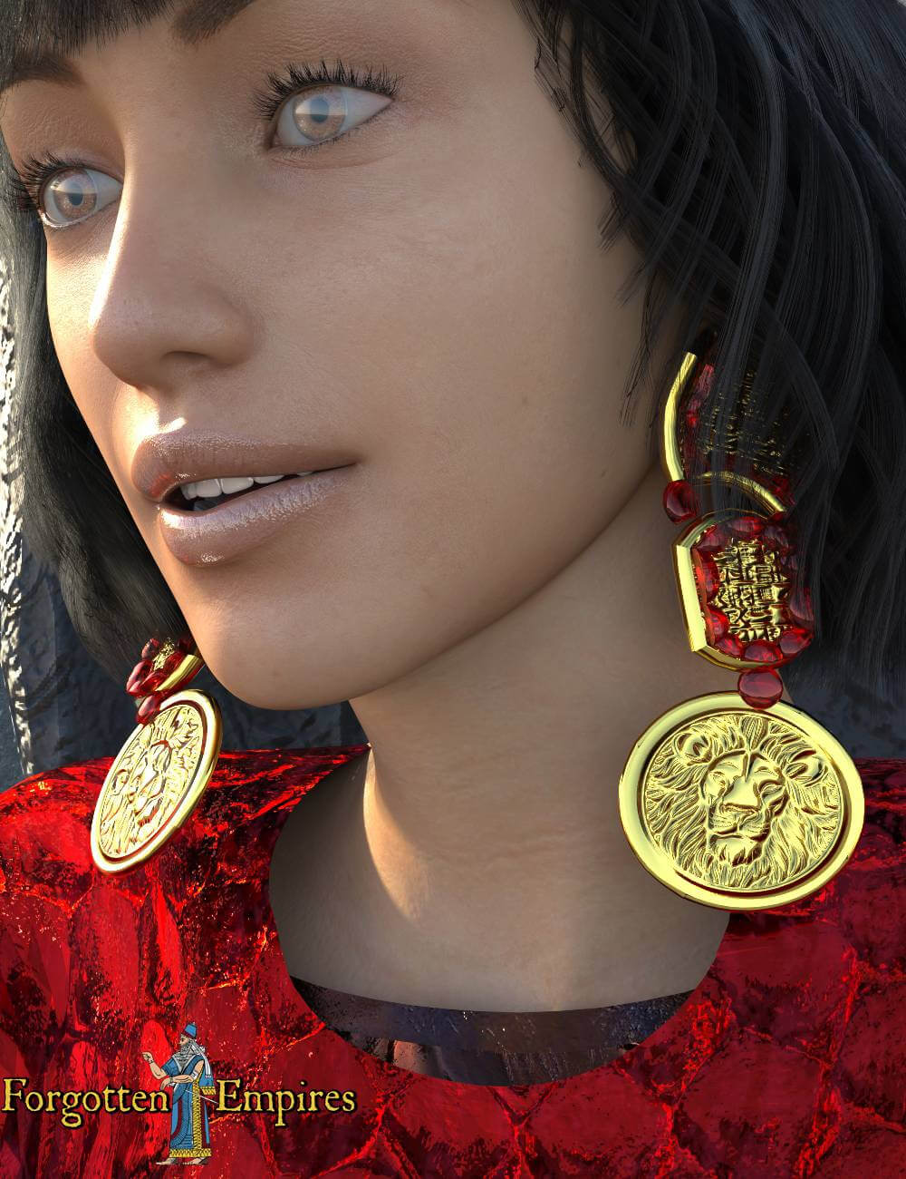 Babylonian Priestess for Genesis 8 Female Daz Content