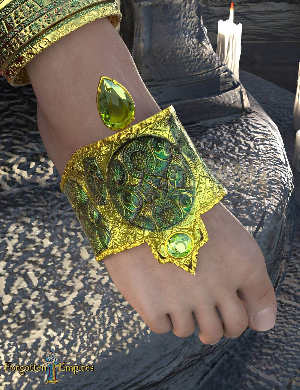 Babylonian Priestess for Genesis 8 Female Daz Content