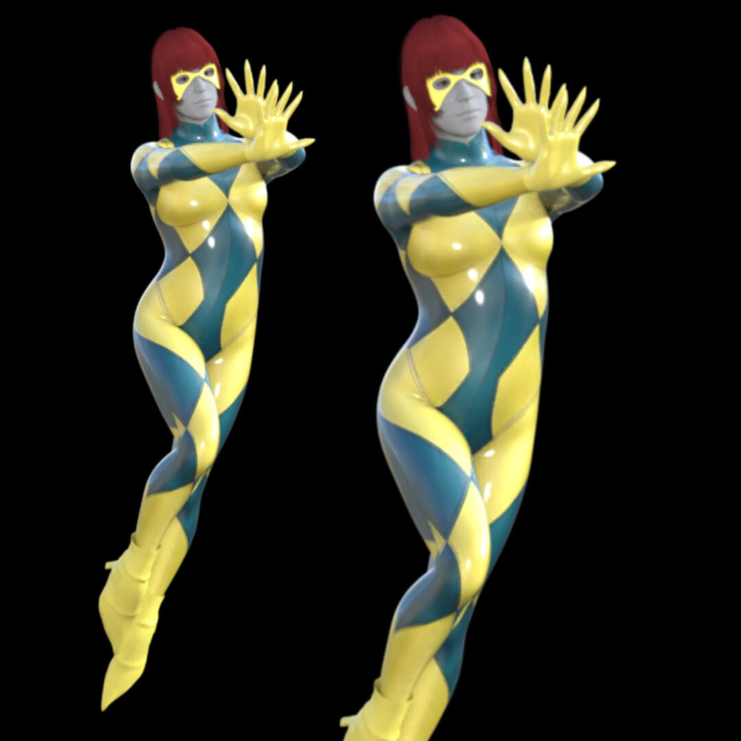 Diamond Lil Suit G9/G8F/G8.1F Daz Content