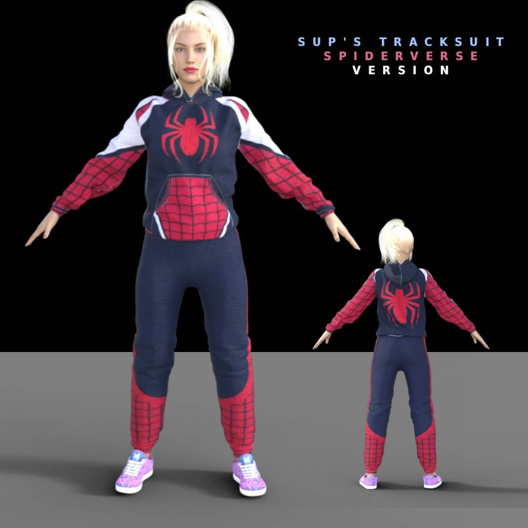 Sups Tracksuit G9/G8.1f/G8f Daz Content