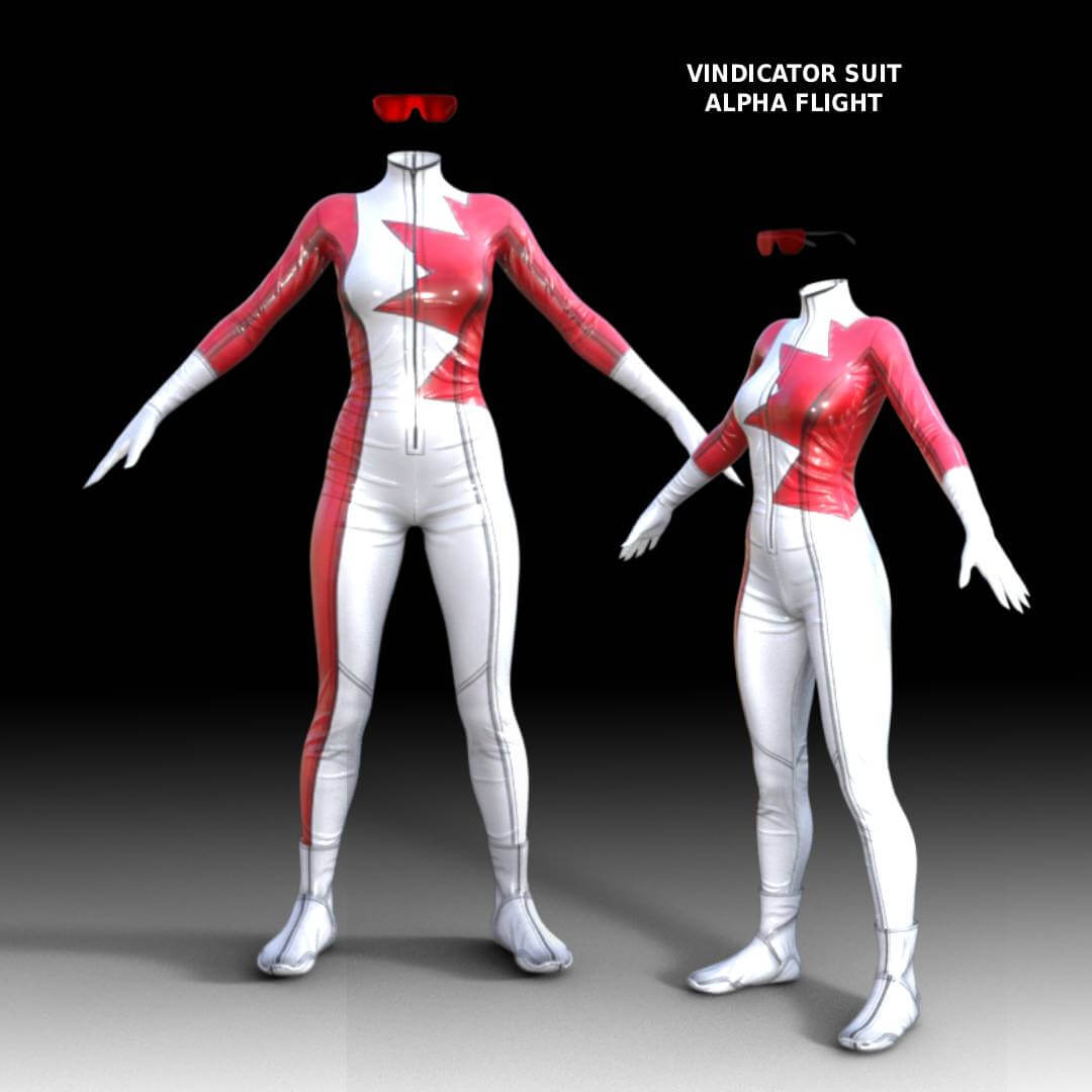 Vindicator Suit G9/G8.1F/G8F Daz Content