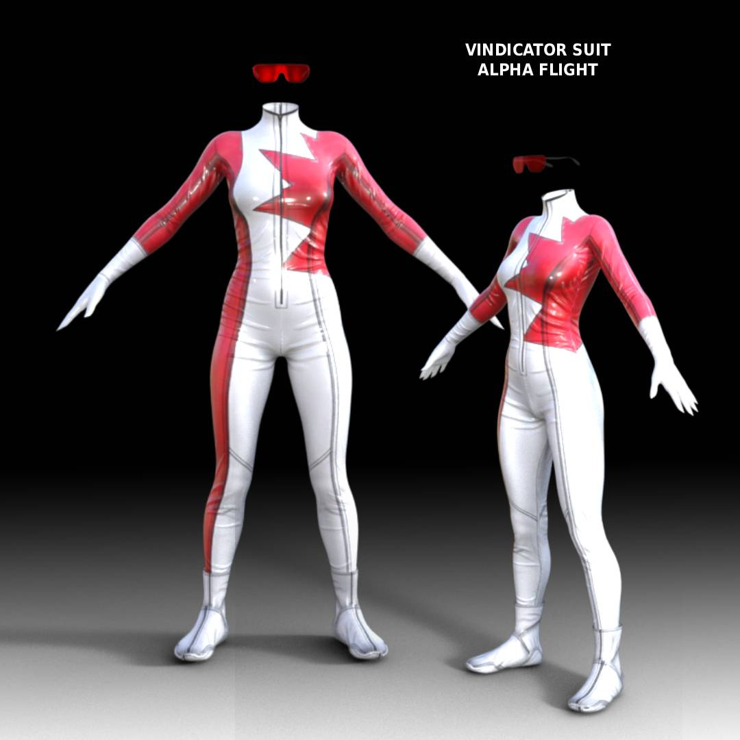 Vindicator Suit G9/G8.1F/G8F Daz Content