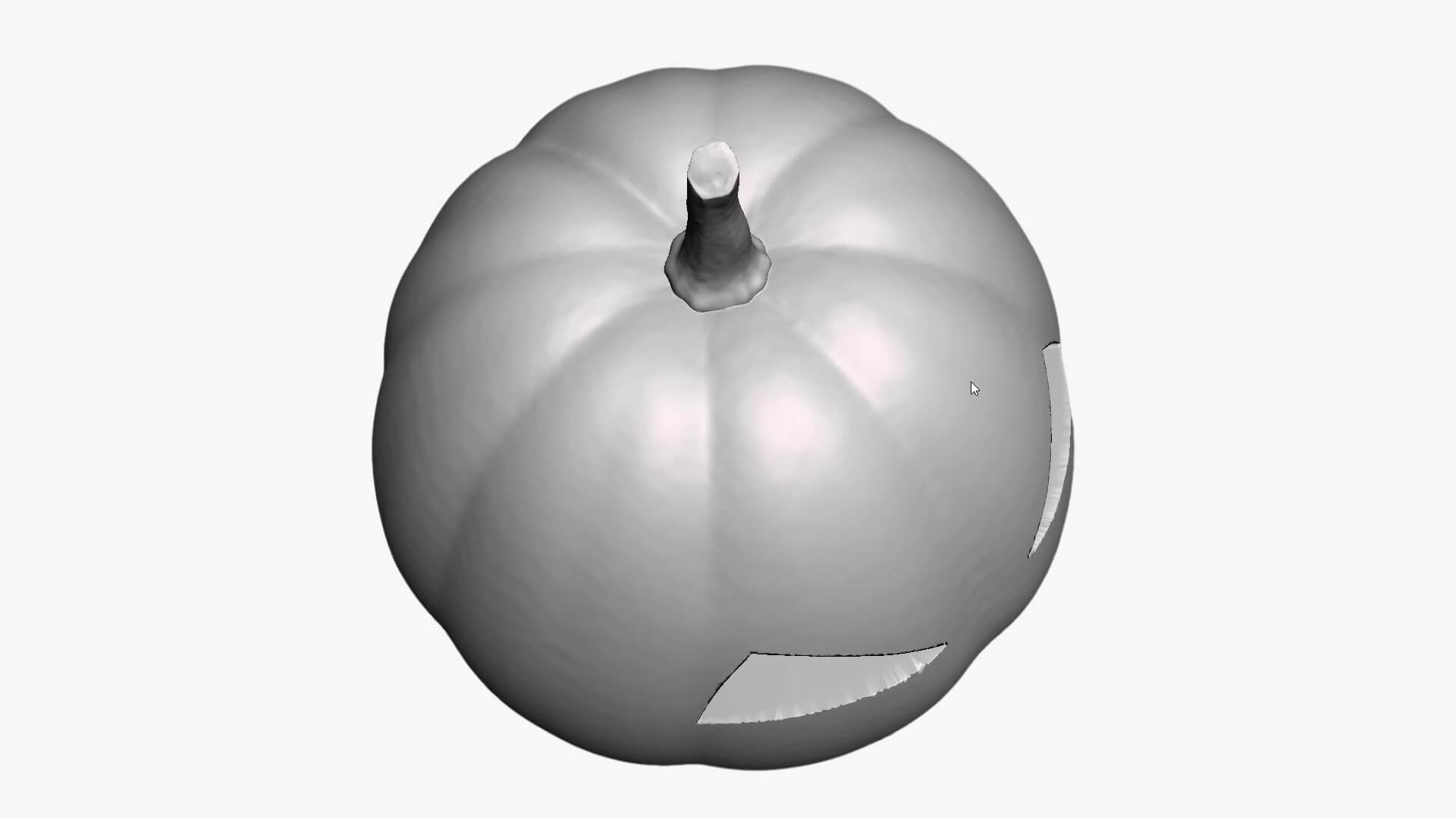Pumpkin for 3D Printing 3D Model