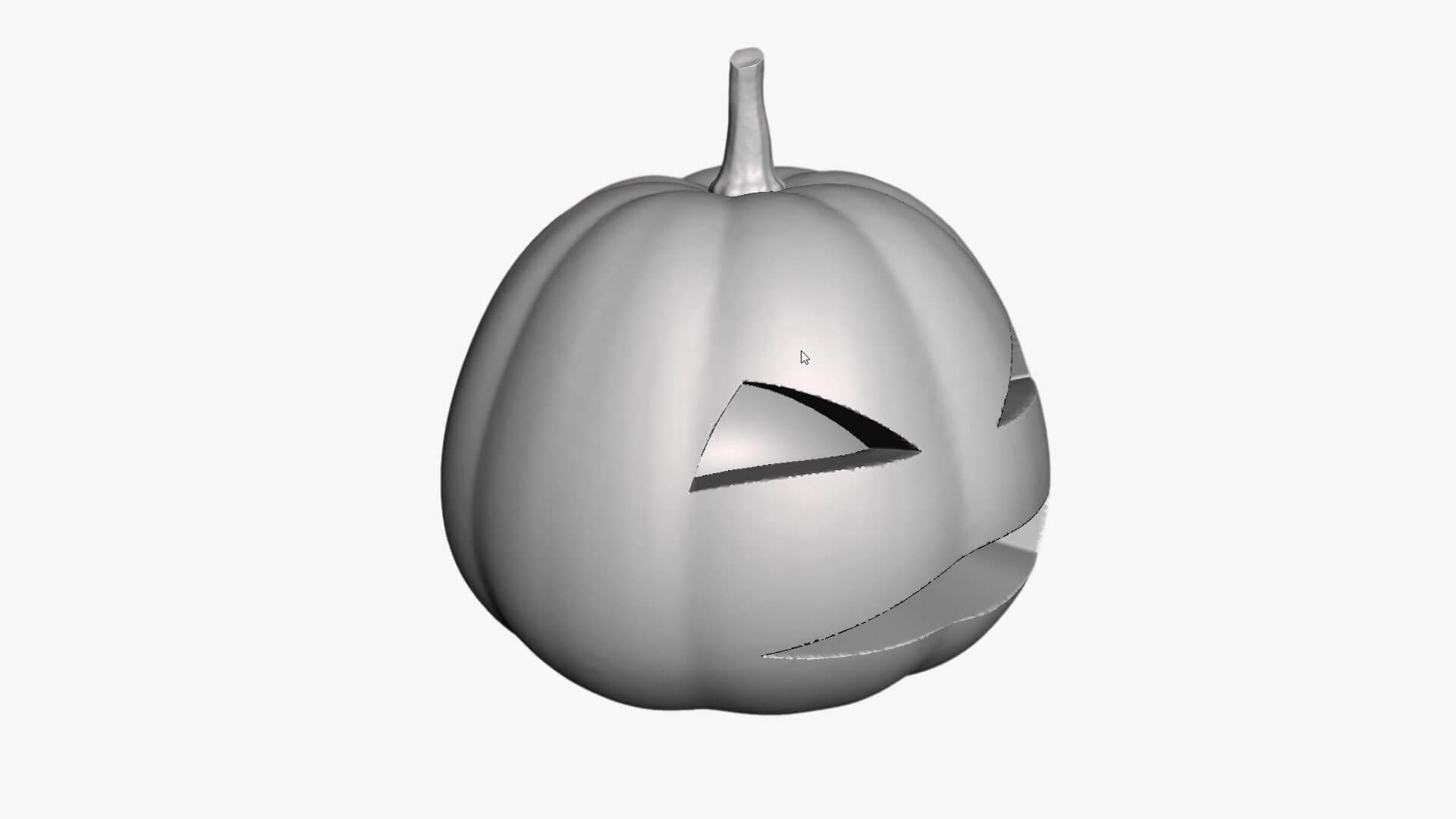 Pumpkin for 3D Printing 3D Model