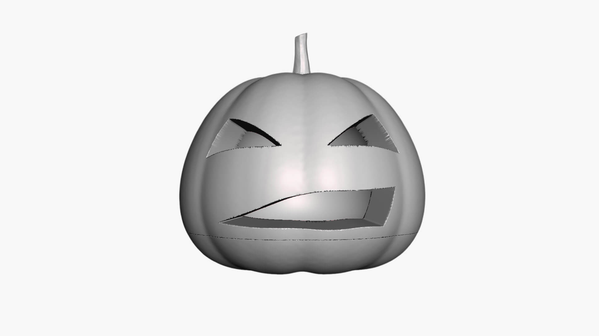 Pumpkin for 3D Printing 3D Model