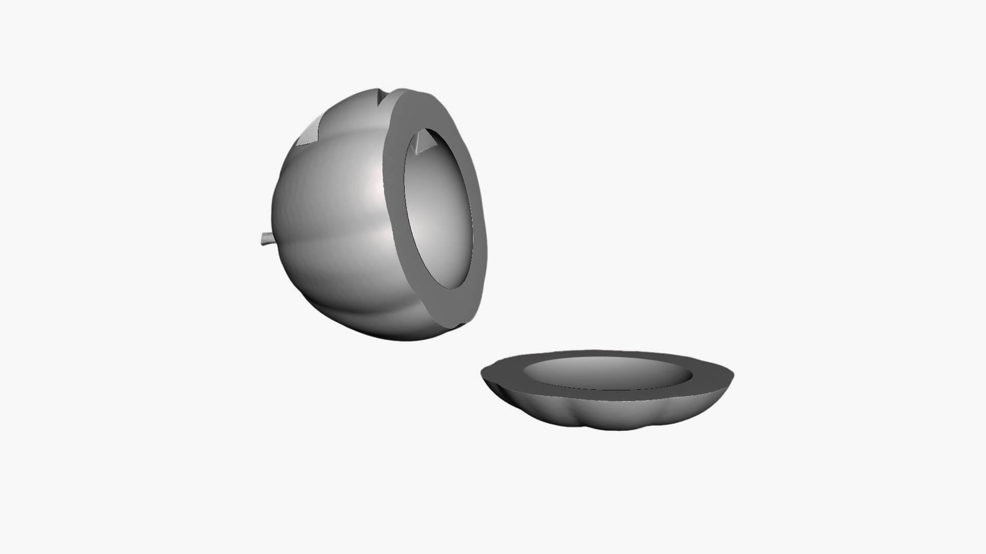 Pumpkin for 3D Printing 3D Model