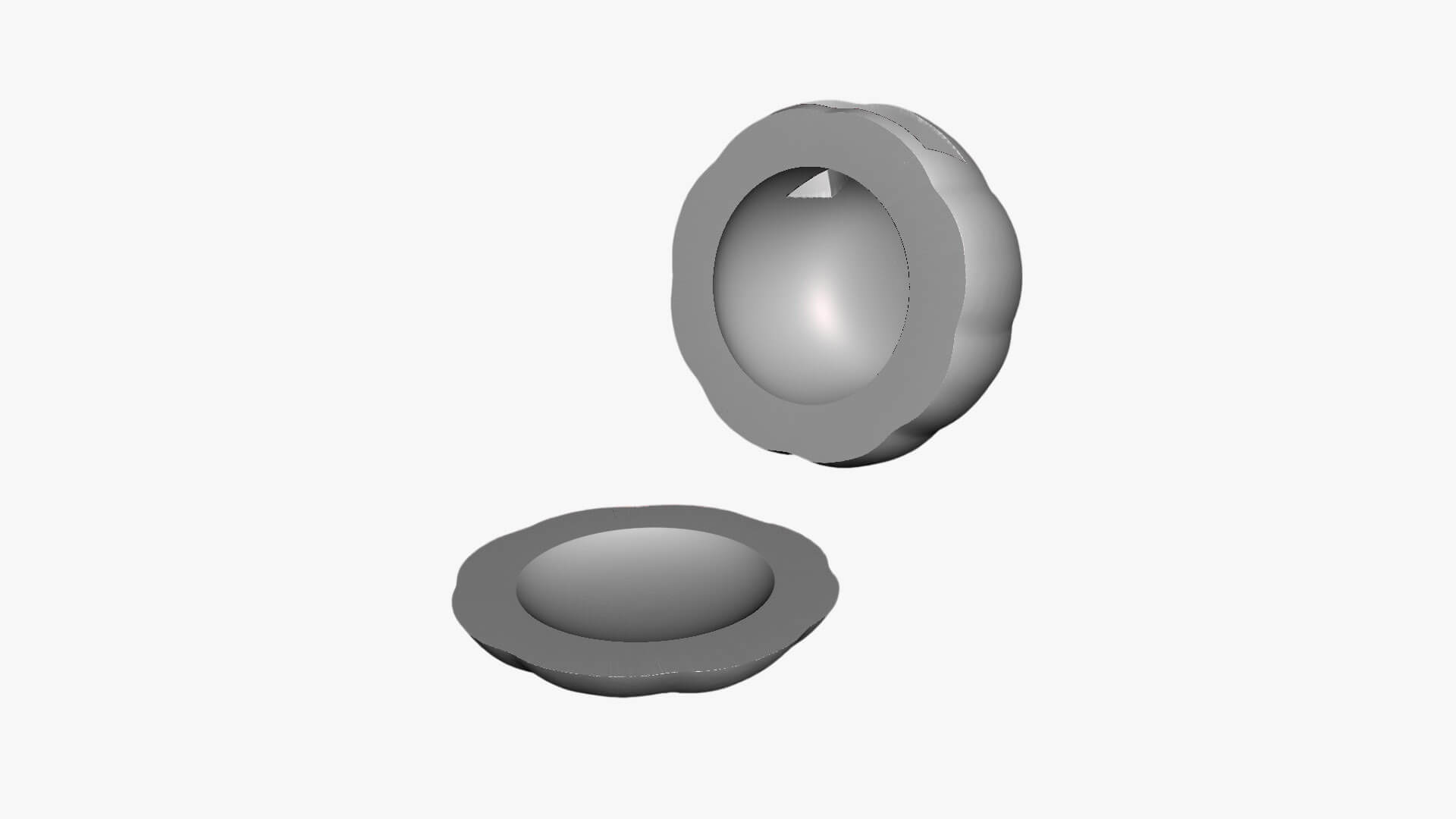 Pumpkin for 3D Printing 3D Model