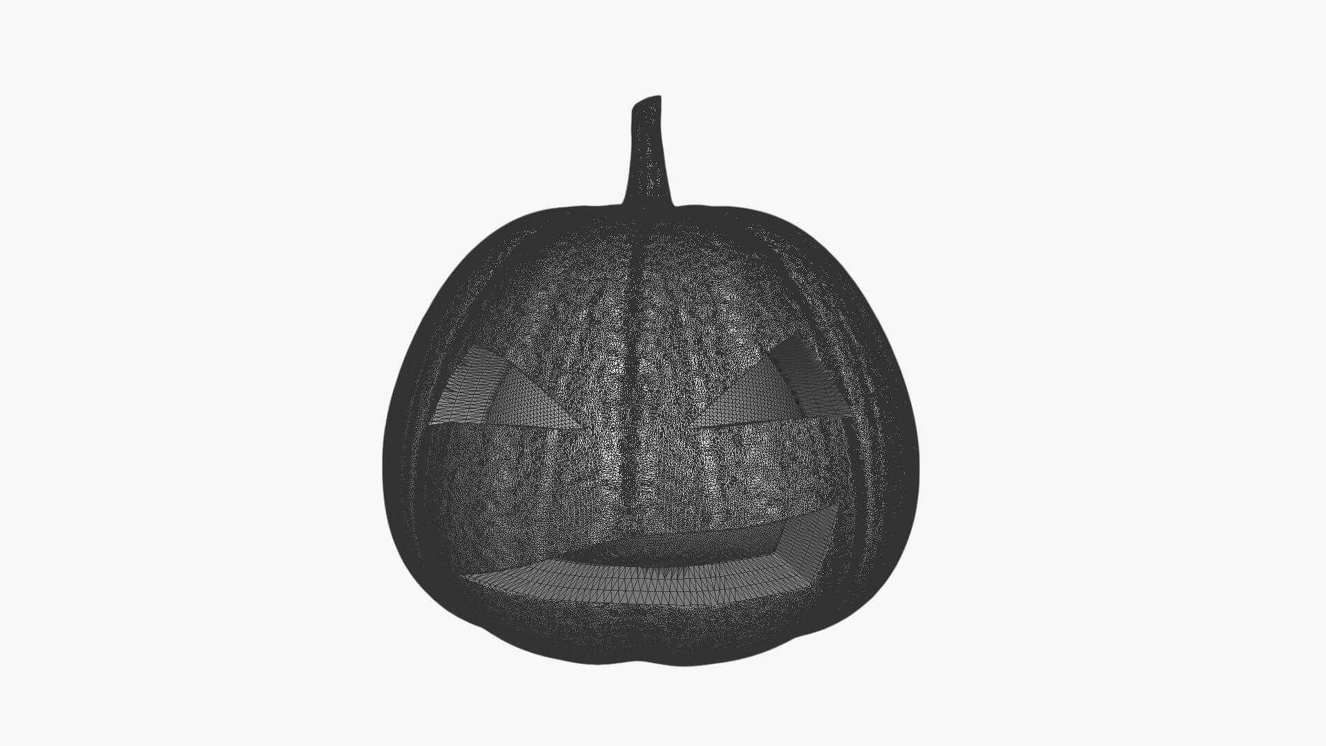 Pumpkin for 3D Printing 3D Model