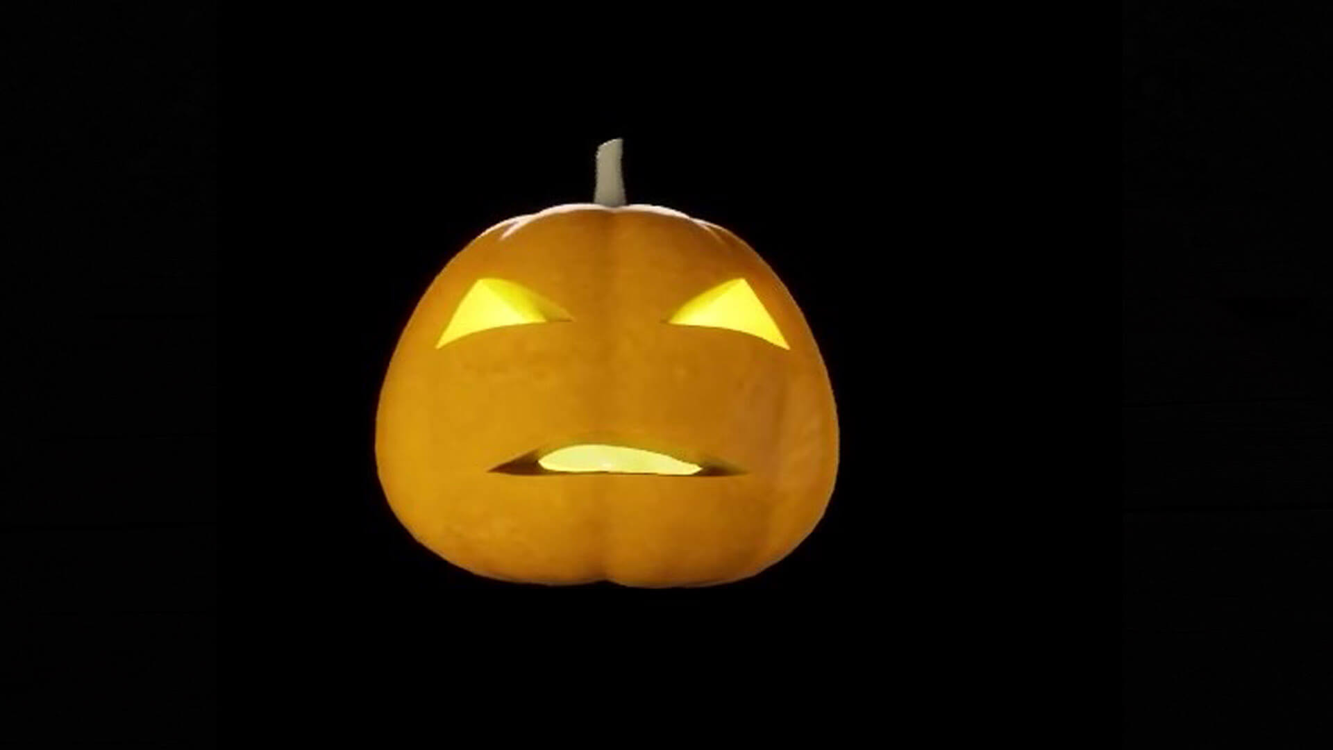 Pumpkin Streaming Avatar 3D Model