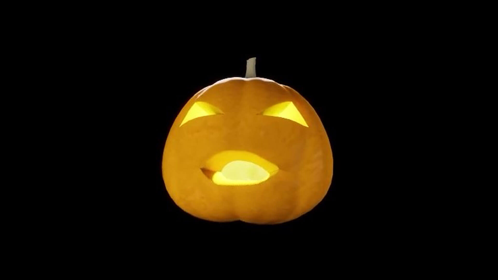 Pumpkin Streaming Avatar 3D Model