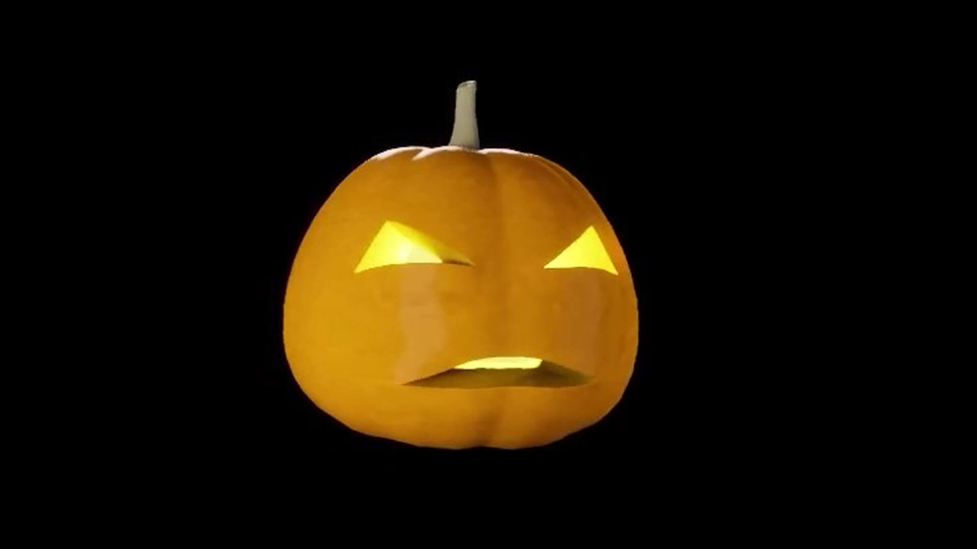 Pumpkin Streaming Avatar 3D Model