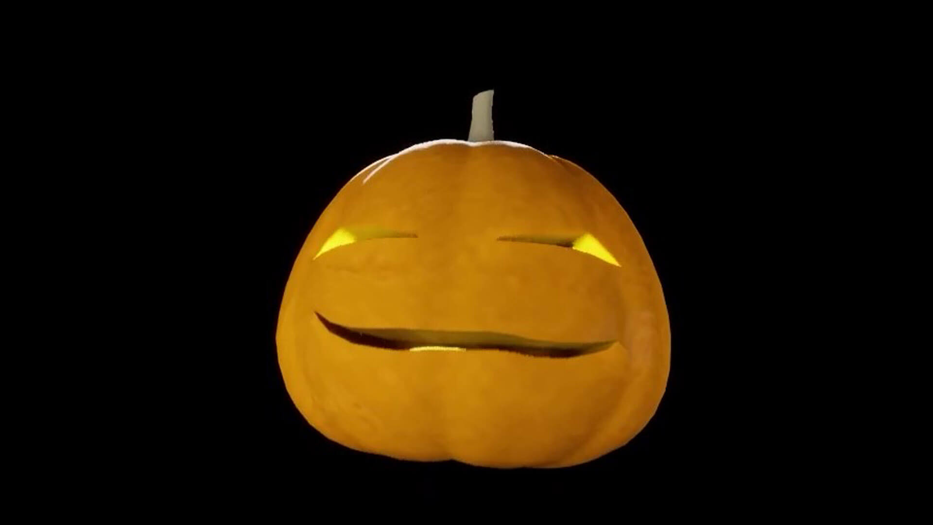 Pumpkin Streaming Avatar 3D Model