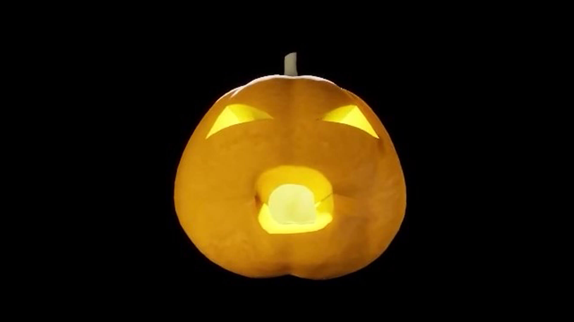 Pumpkin Streaming Avatar 3D Model