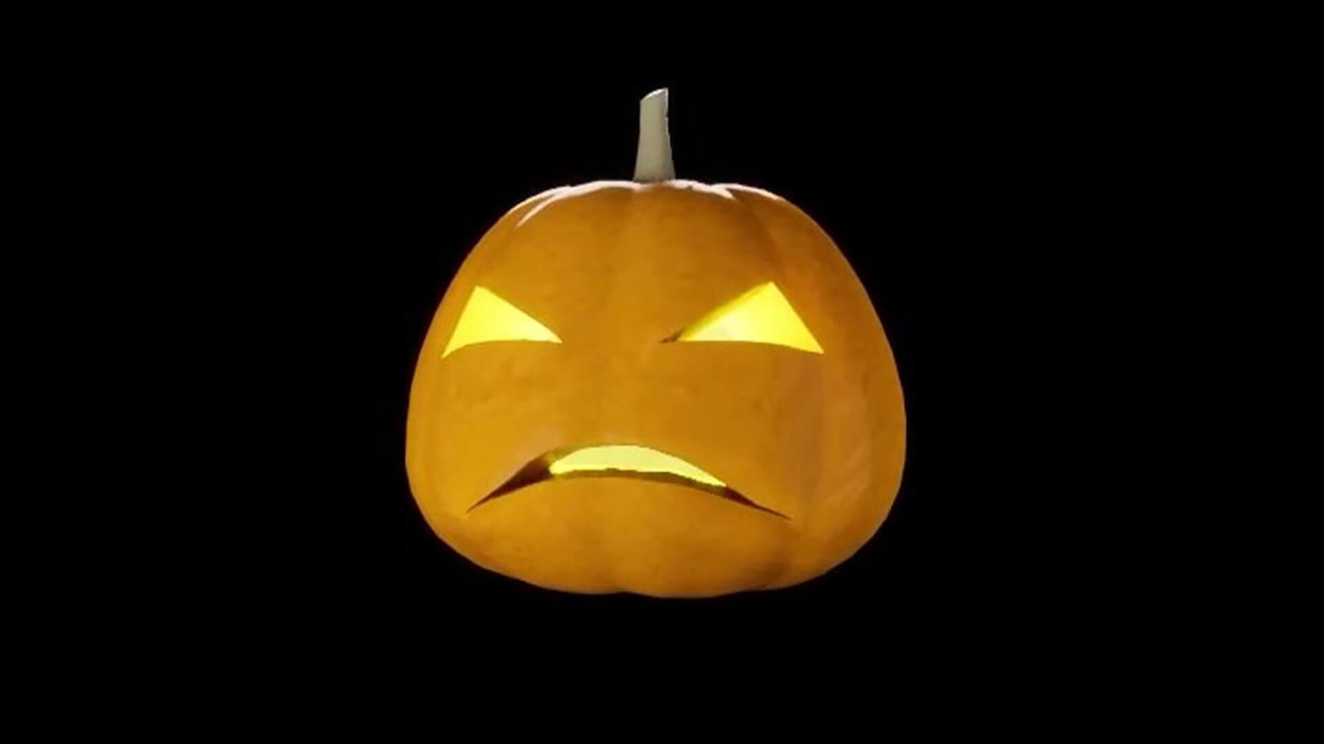 Pumpkin Streaming Avatar 3D Model