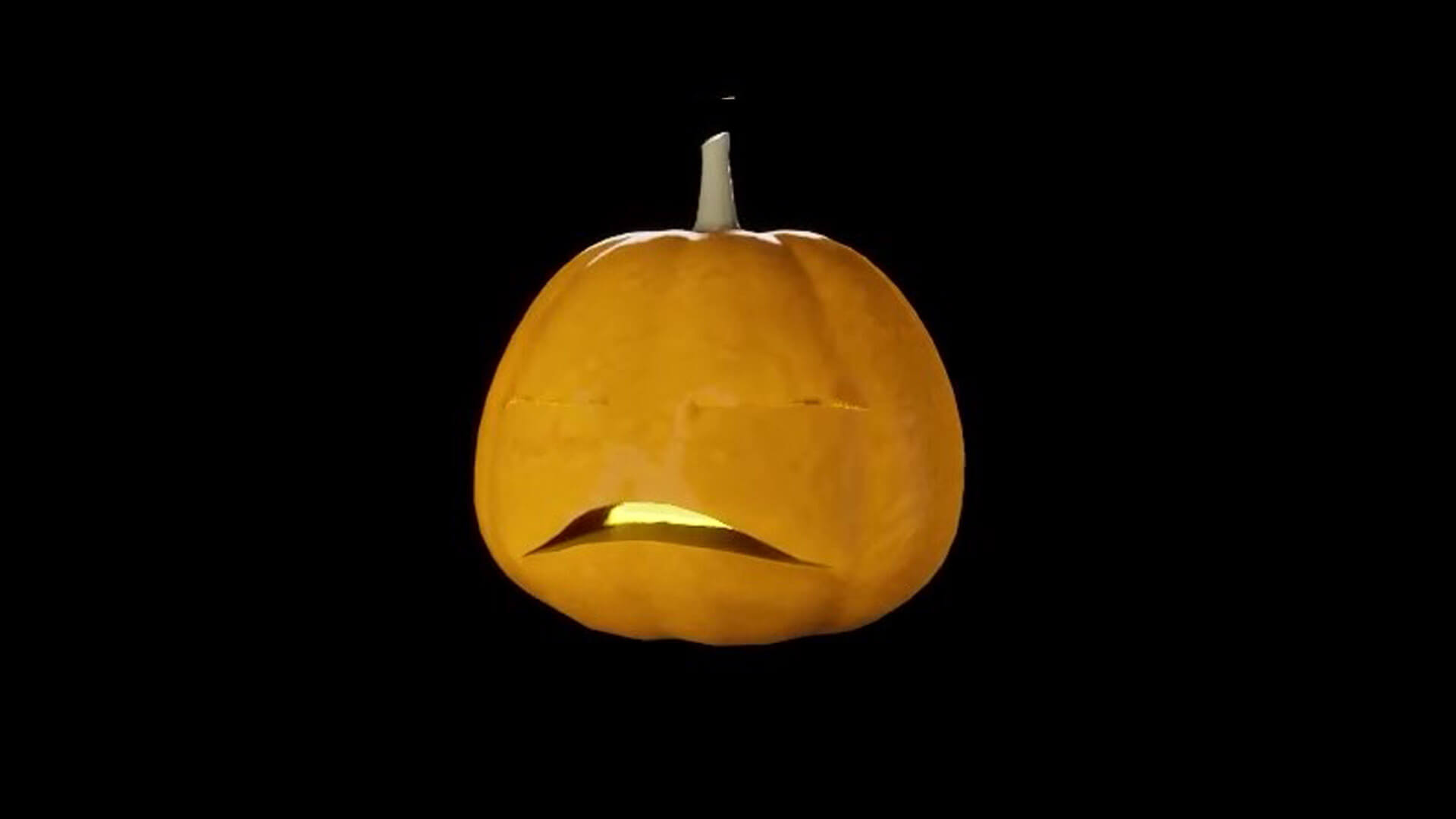Pumpkin Streaming Avatar 3D Model