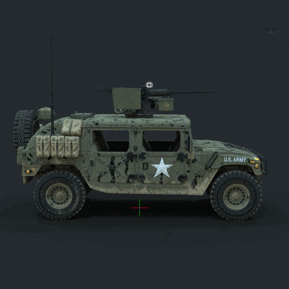 Army Car US Army Daz Content