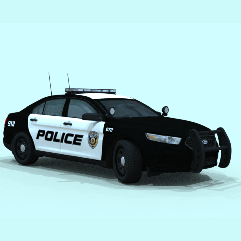 Car Police US Daz Content