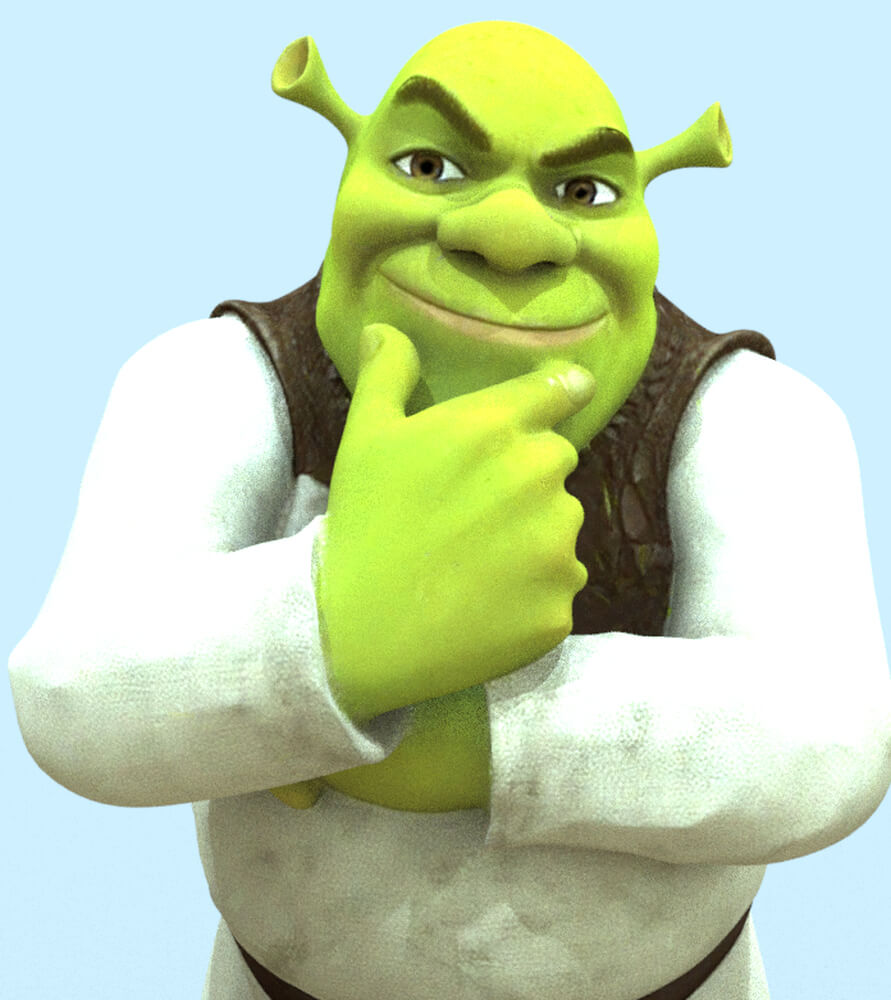 Character &quot Shrek &quot Thinker Daz Content