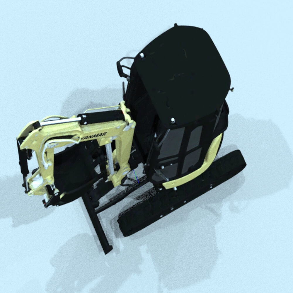 Excavator Compact Daz Content