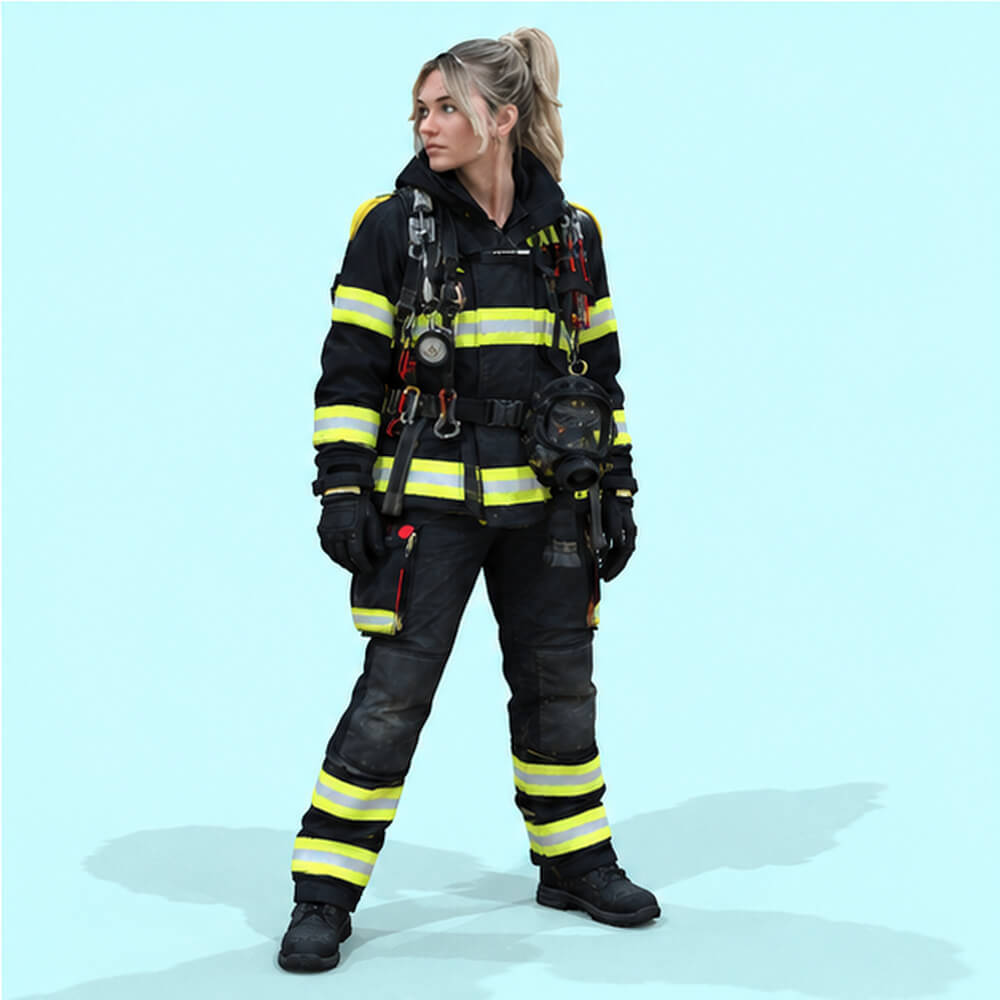 Fireman Pack Daz Content
