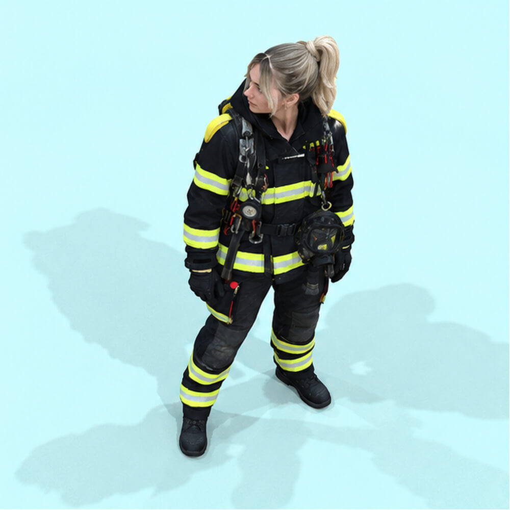 Fireman Pack Daz Content