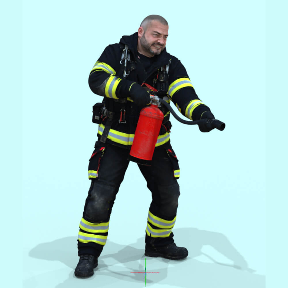 Fireman Pack Daz Content