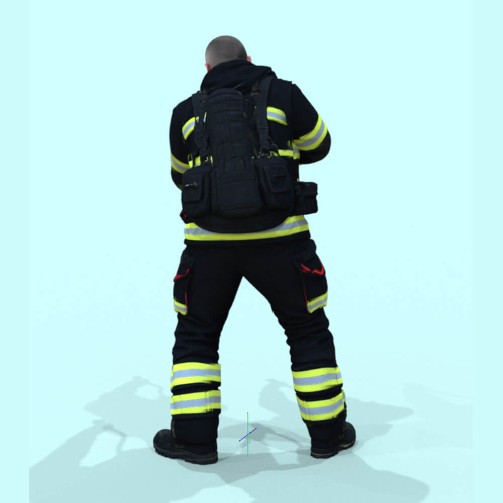 Fireman Pack Daz Content