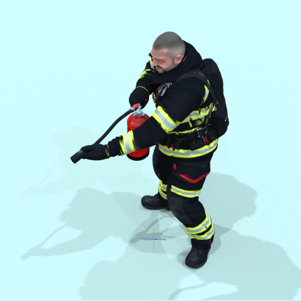 Fireman Pack Daz Content