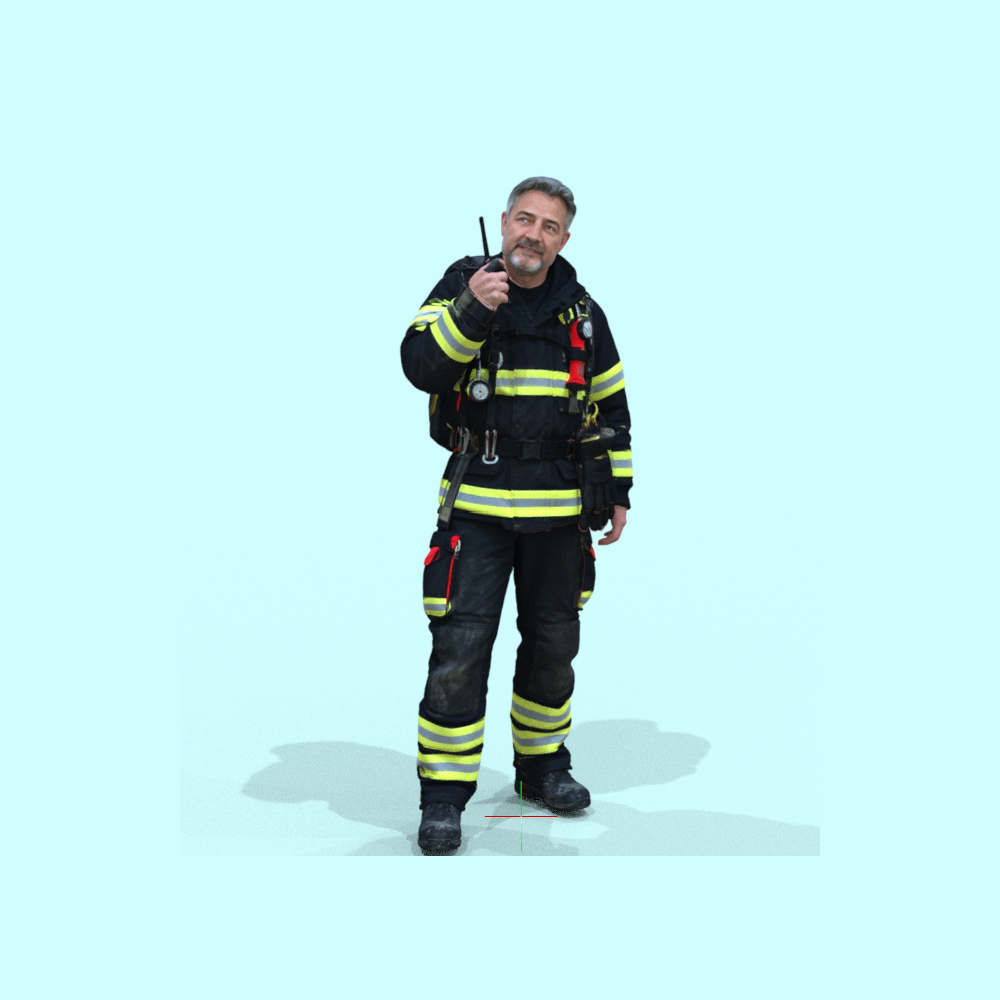 Fireman Male Daz Content