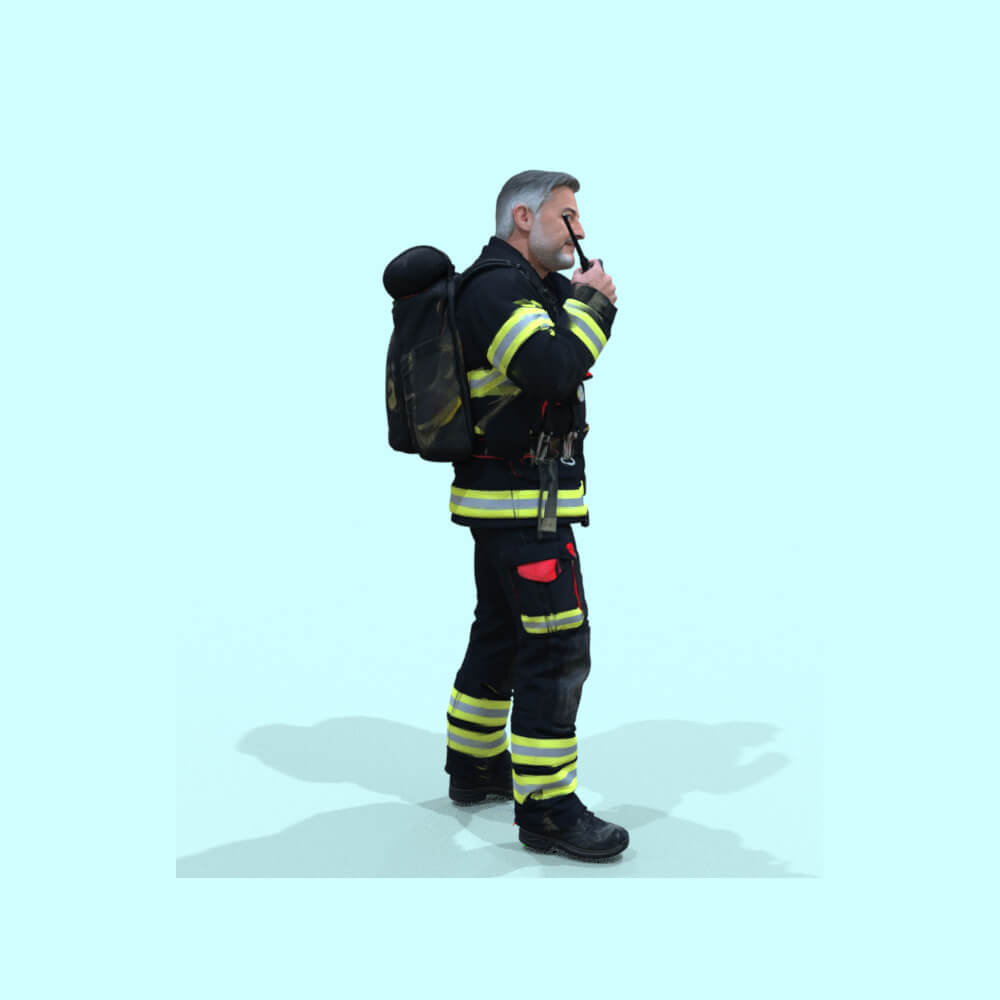 Fireman Pack Daz Content