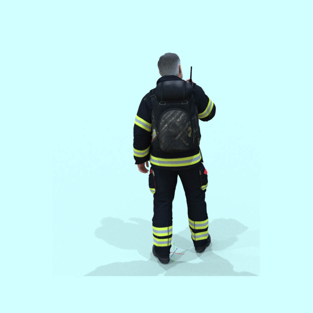 Fireman Pack Daz Content