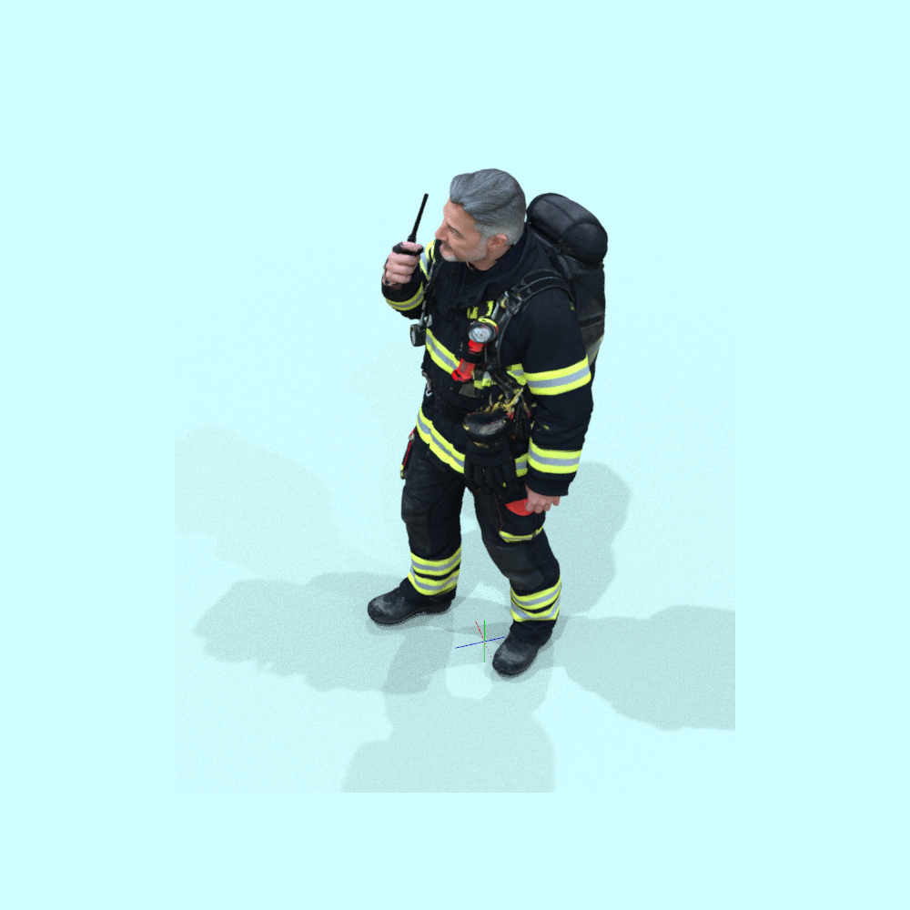 Fireman Male Daz Content