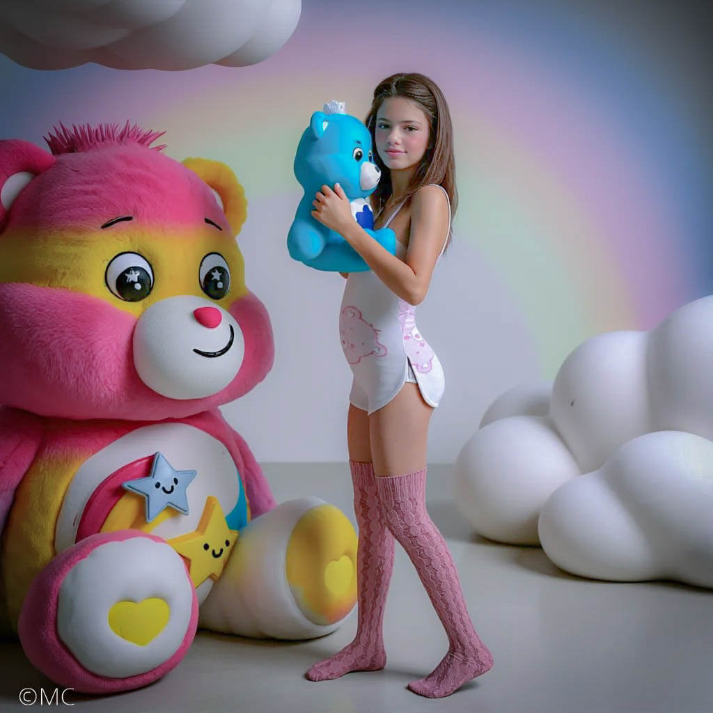 The Character in Care Bears World 3D Render, Digital Artwork by MC3D57