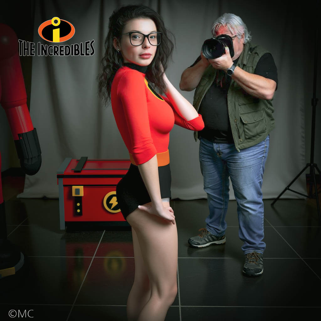 The Character in the Incredibles 3D Render, Digital Artwork by MC3D57