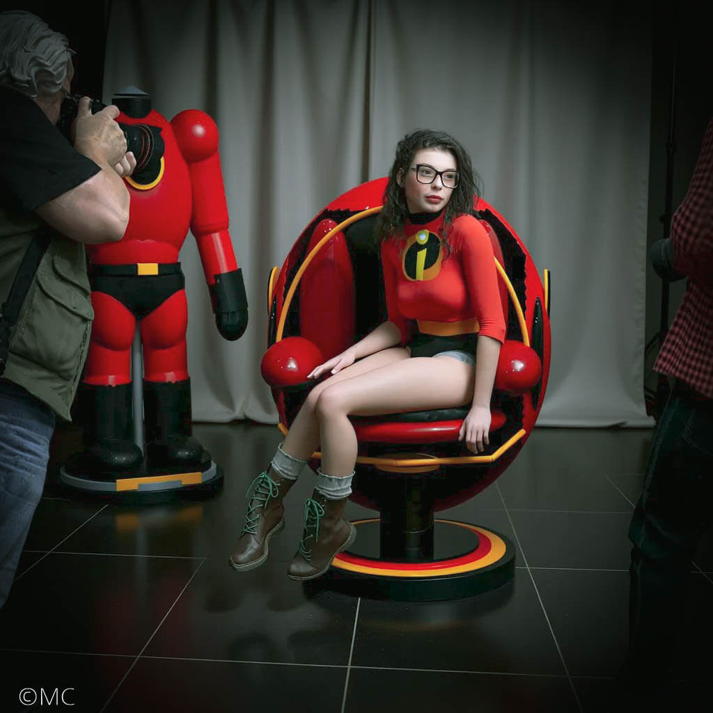 The Character in the Incredibles 3D Render, Digital Artwork by MC3D57