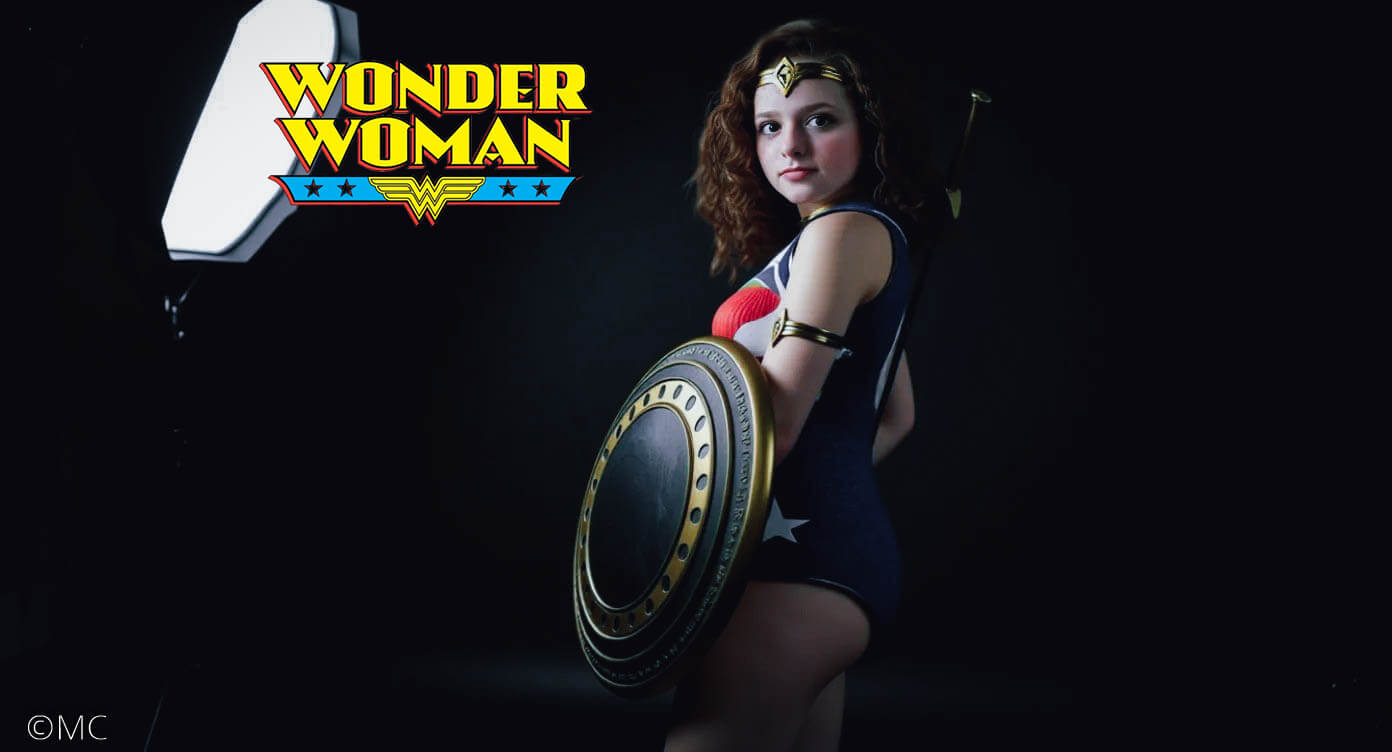 The Character in Wonder Woman 3D Render, Digital Artwork by MC3D57
