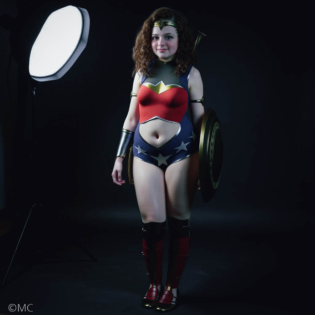 The Character in Wonder Woman 3D Render, Digital Artwork by MC3D57