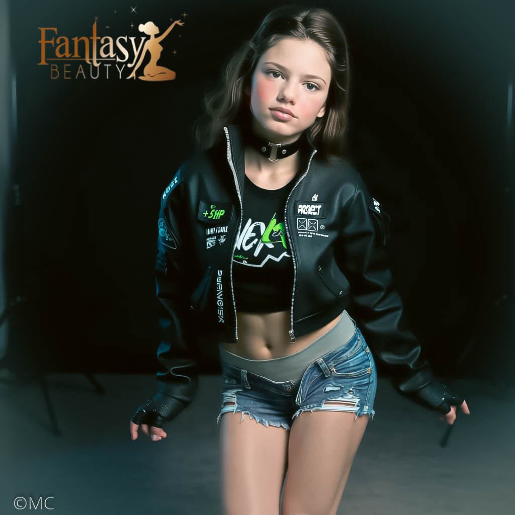 The Character of Fantasy Beauty Rebel 3D Render, Digital Artwork by MC3D57