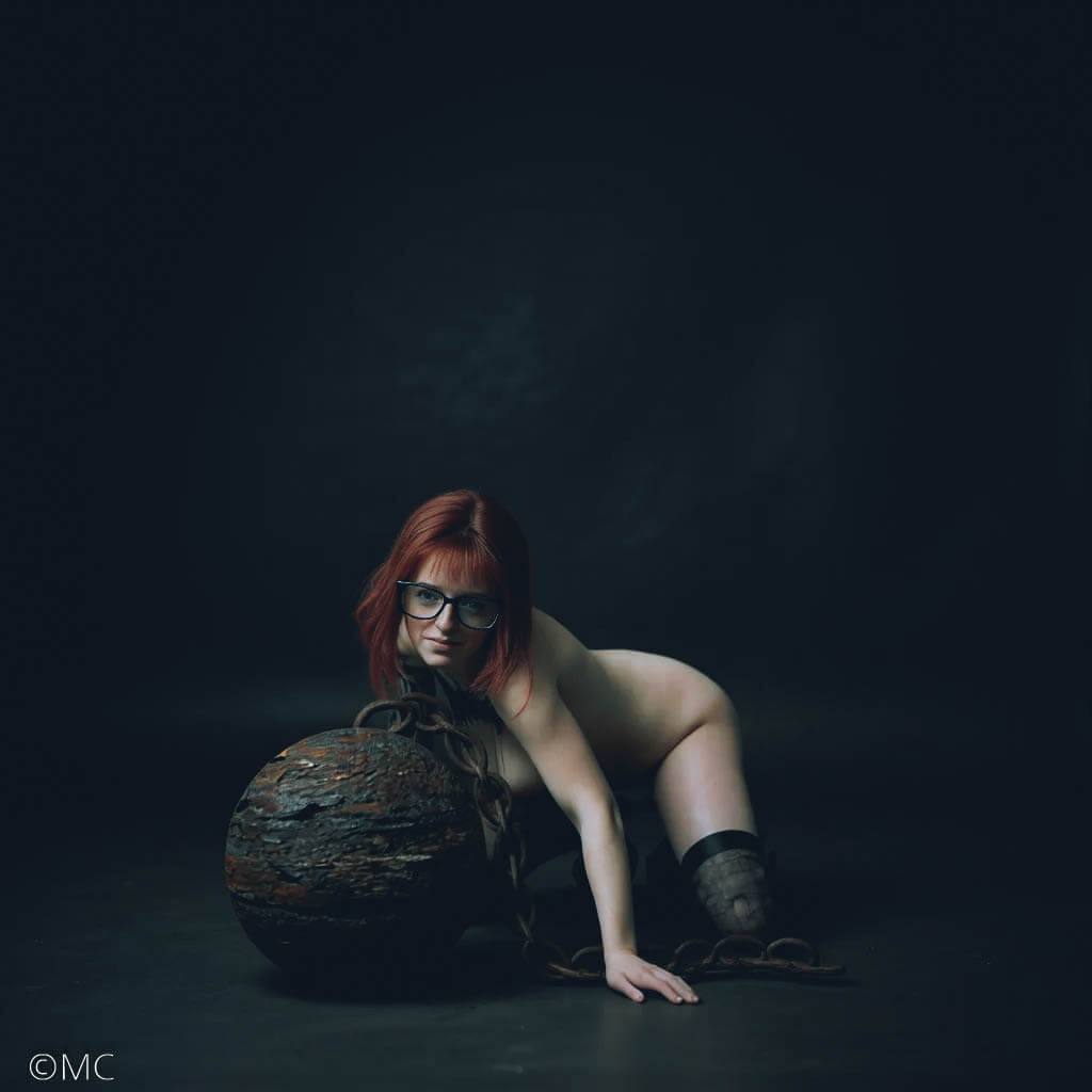 The Character of Fantasy Beauty Red Hair 3D Render, Digital Artwork by MC3D57