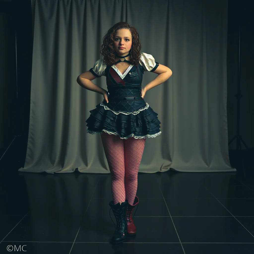 The Character of Harley Quinn Boss in DC Comics 3D Render, Digital Artwork by MC3D57
