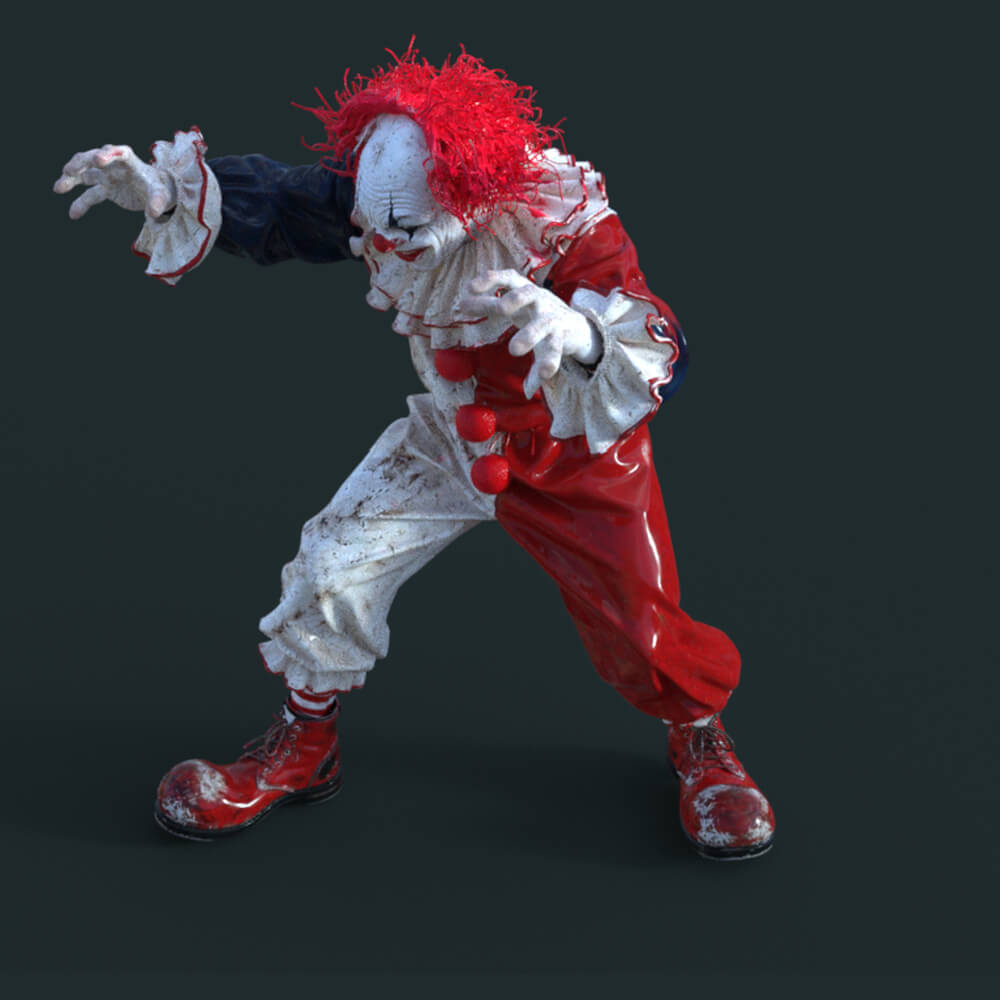 Halloween 2026 Clown 1 Daz Content