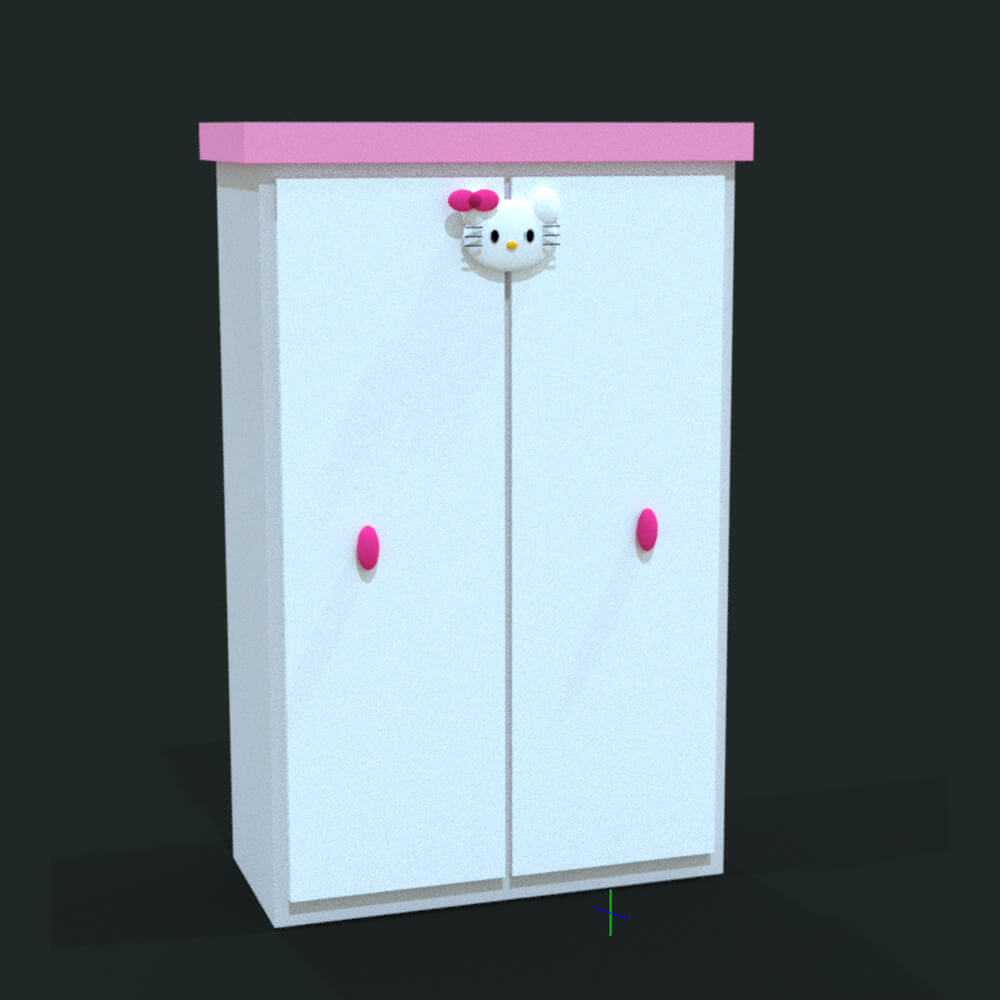 Hello Kitty Cupboard Daz Content