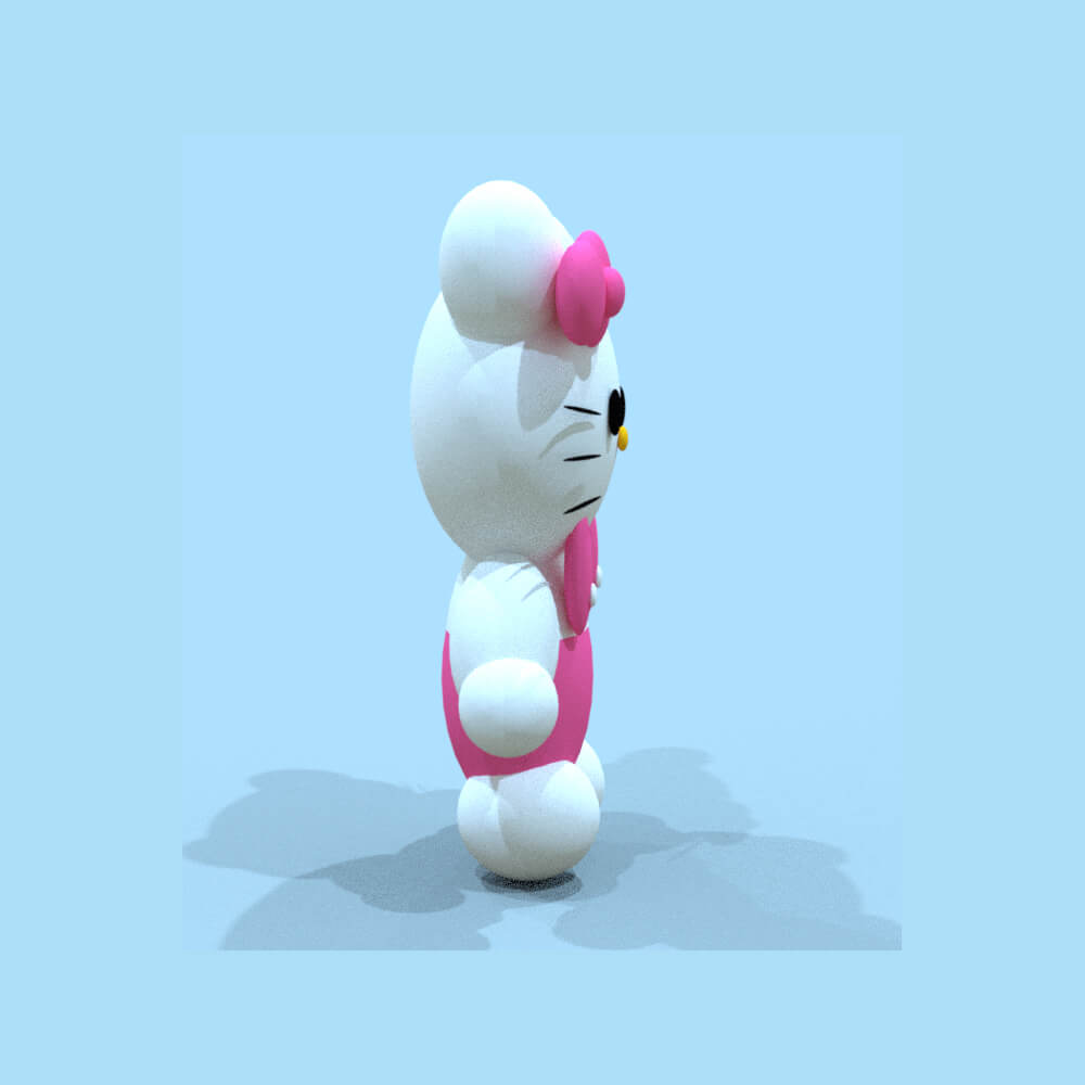 Hello Kitty Overalls Daz Content