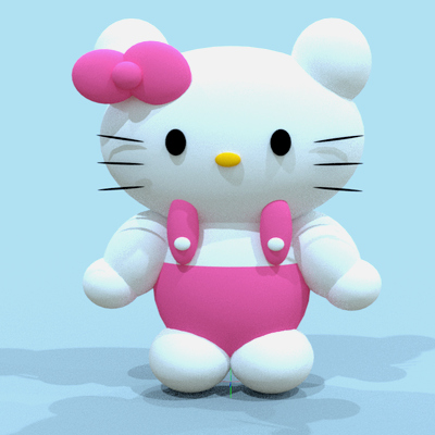 Hello Kitty Overalls