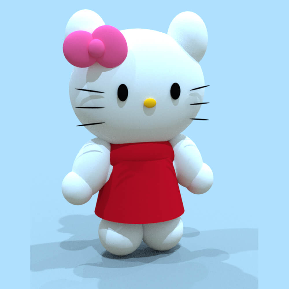 Hello Kitty Pack Daz Content
