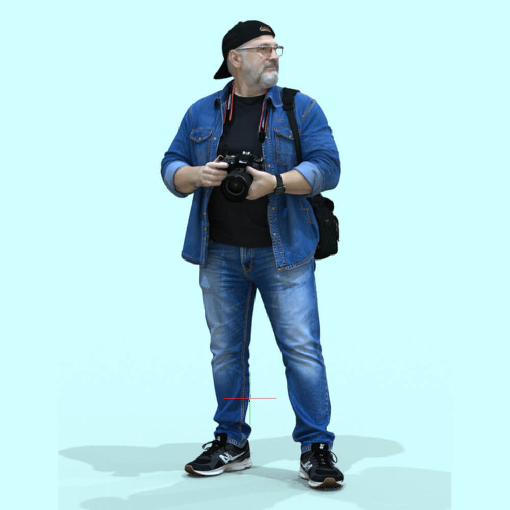 Photographer " Jacques " 2 Daz Content