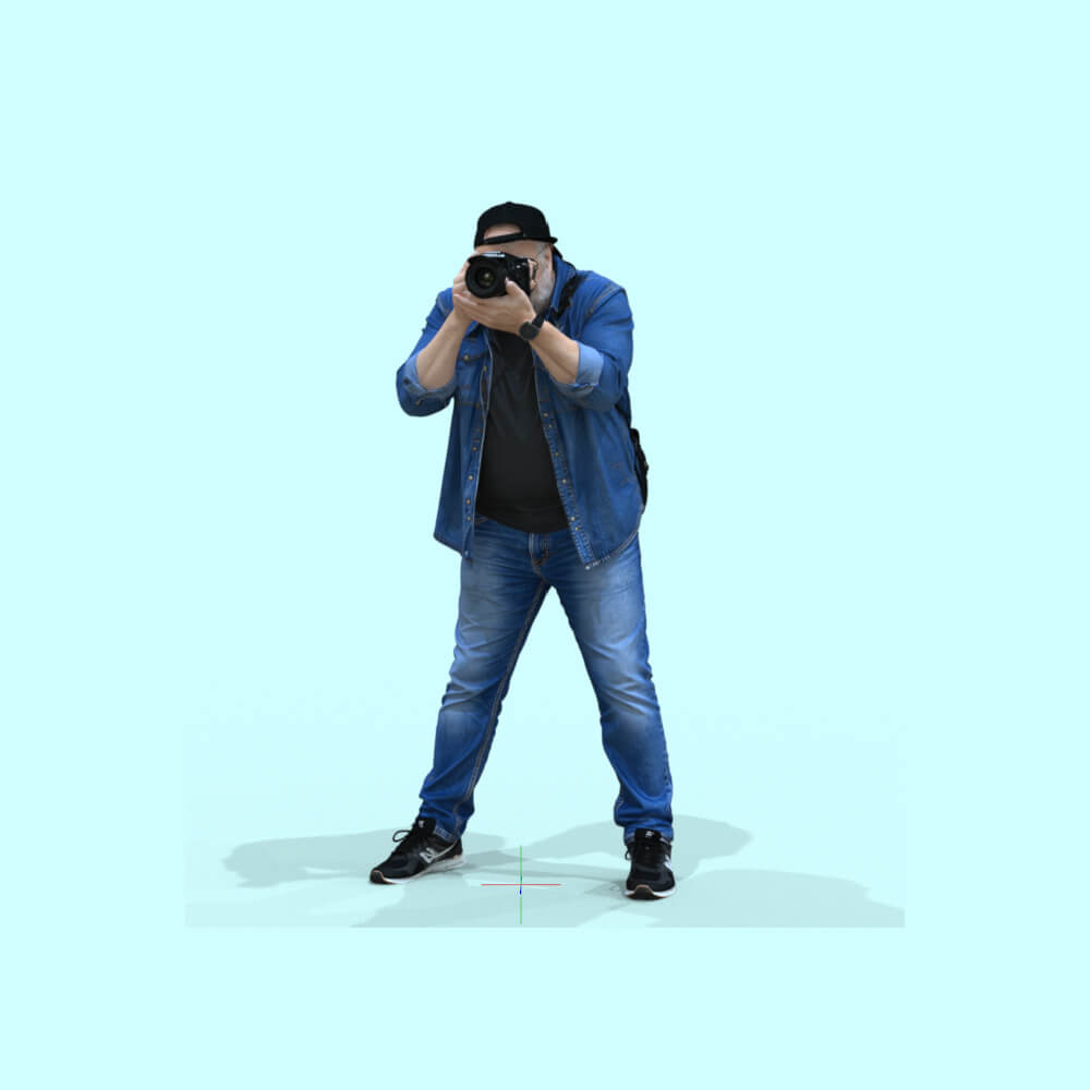Photographer " Jacques " Pack Daz Content