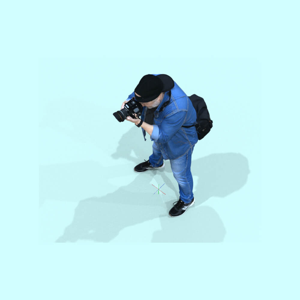 Photographer " Jacques " Pack Daz Content
